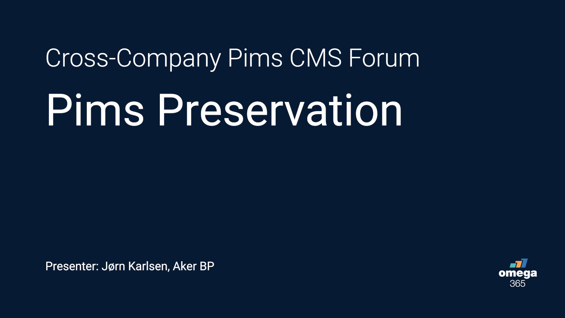Pims Preservation