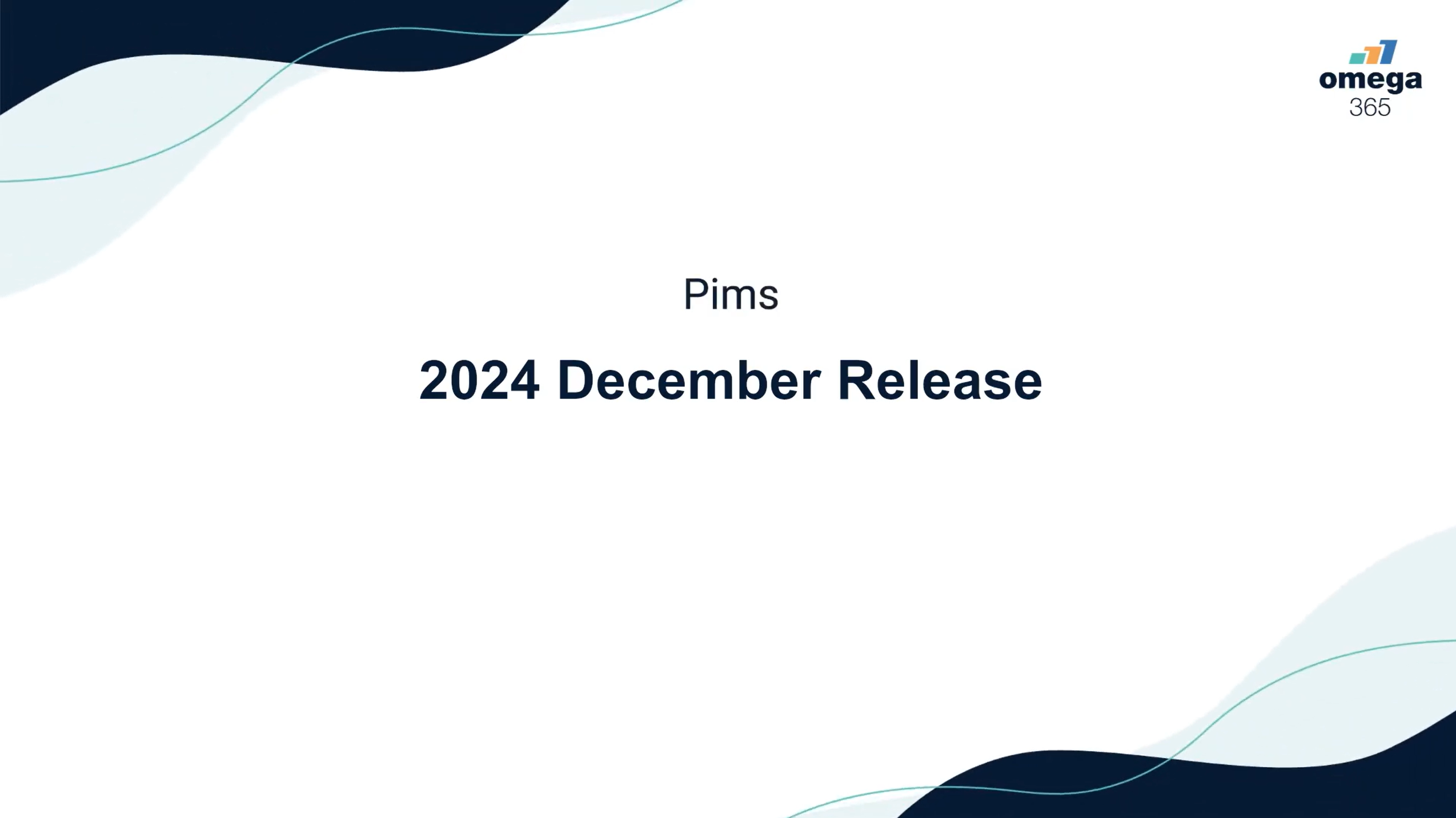 Pims R4 2024 December Release Highlights