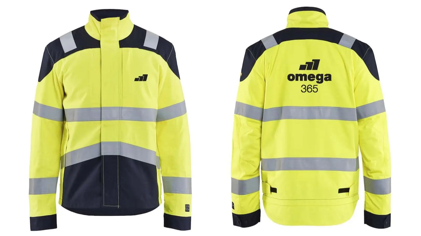 Template for branding on personal protective equipment 